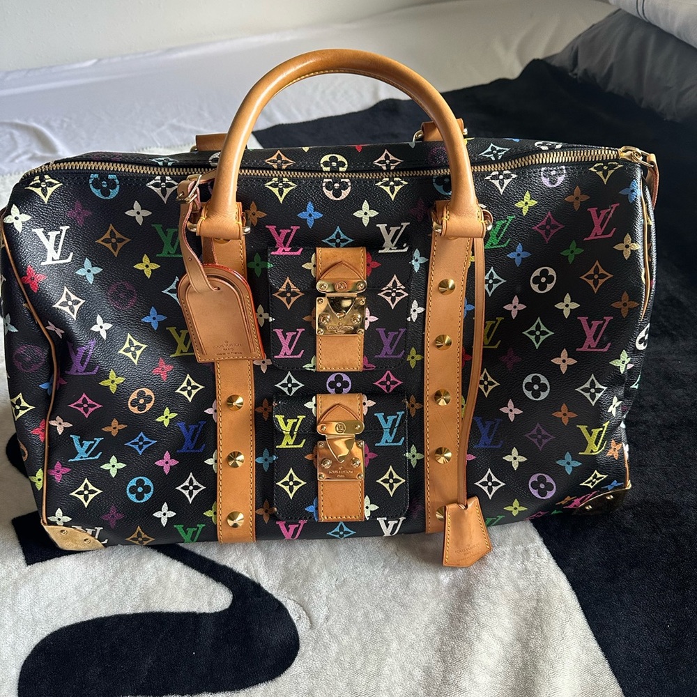 Louis Vuitton Multicolor Monogram Duffel 45